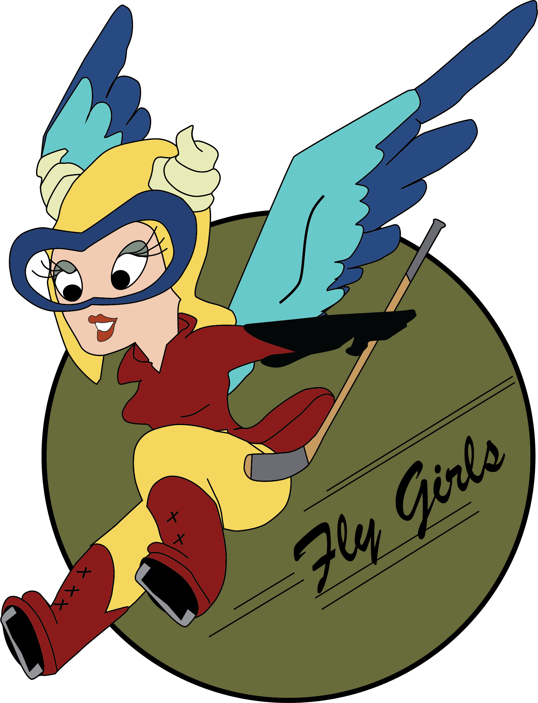 Fly Girls logo