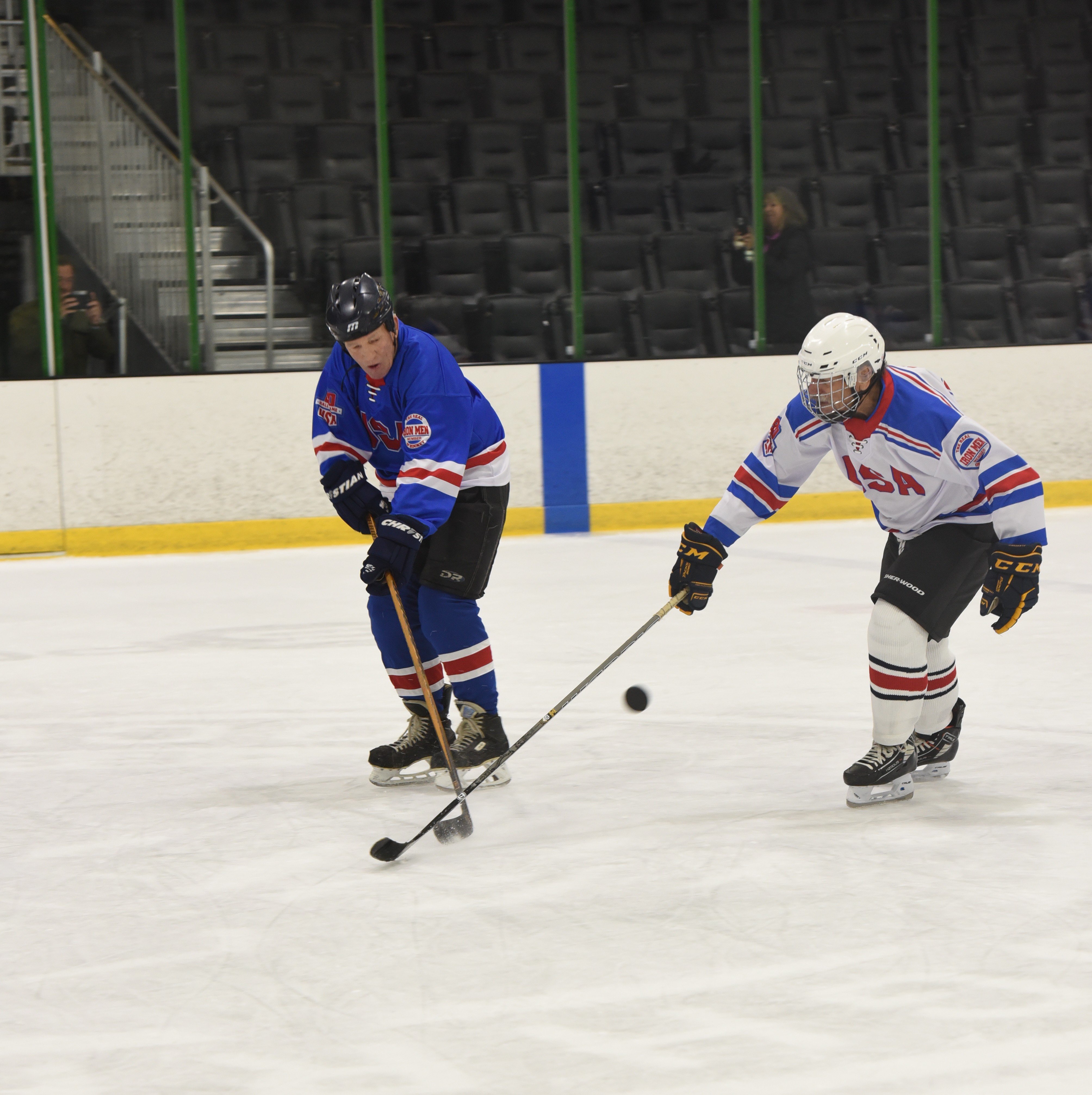 Bill Orban in action during the Legends Game at Hall of Fame weekend