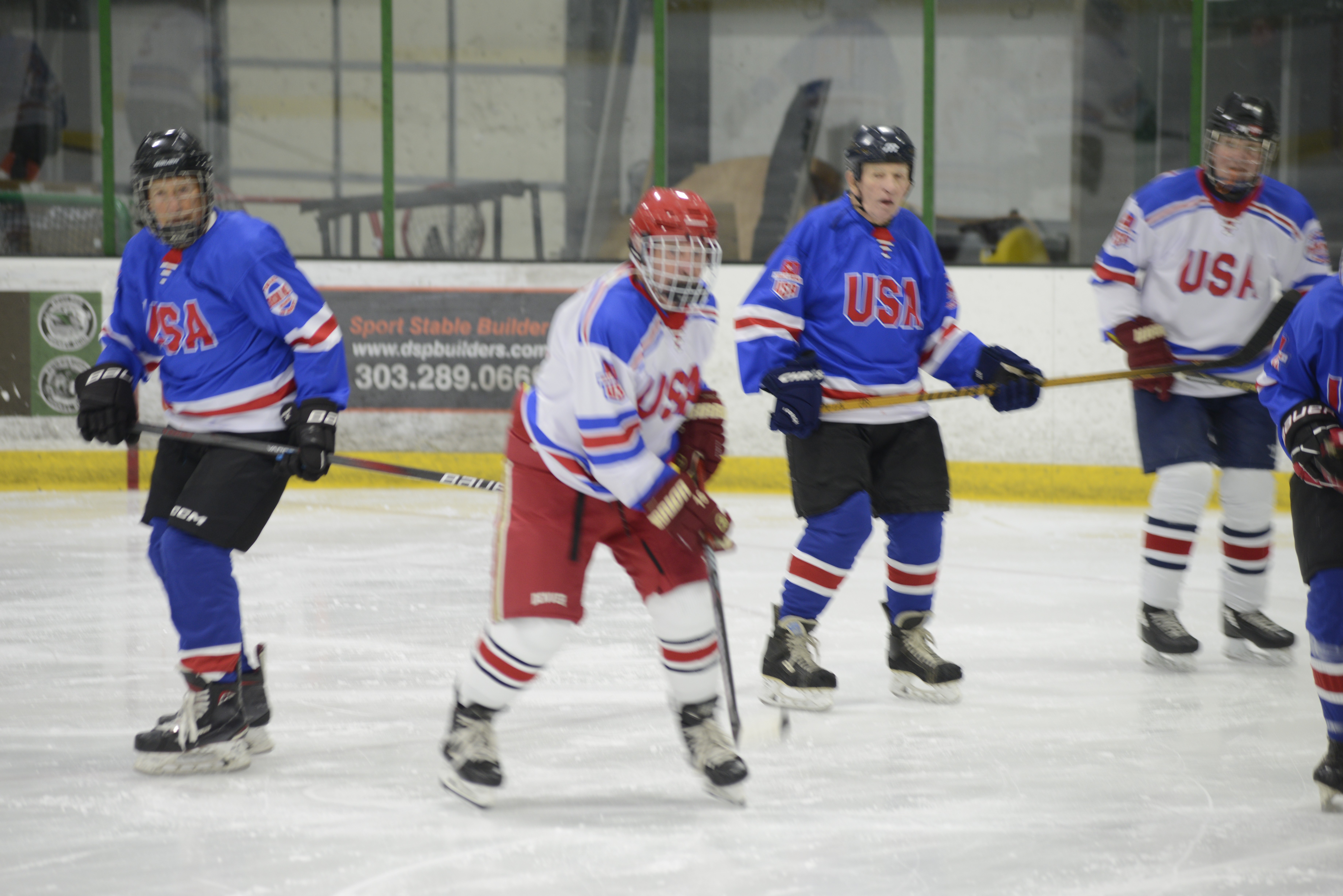 Don Cameron before a game
