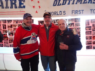 Larry Bergeron at Oldtimers tournament