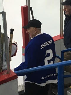 Larry Bergeron jersey BERGERON #2 80+ Hockey 2019