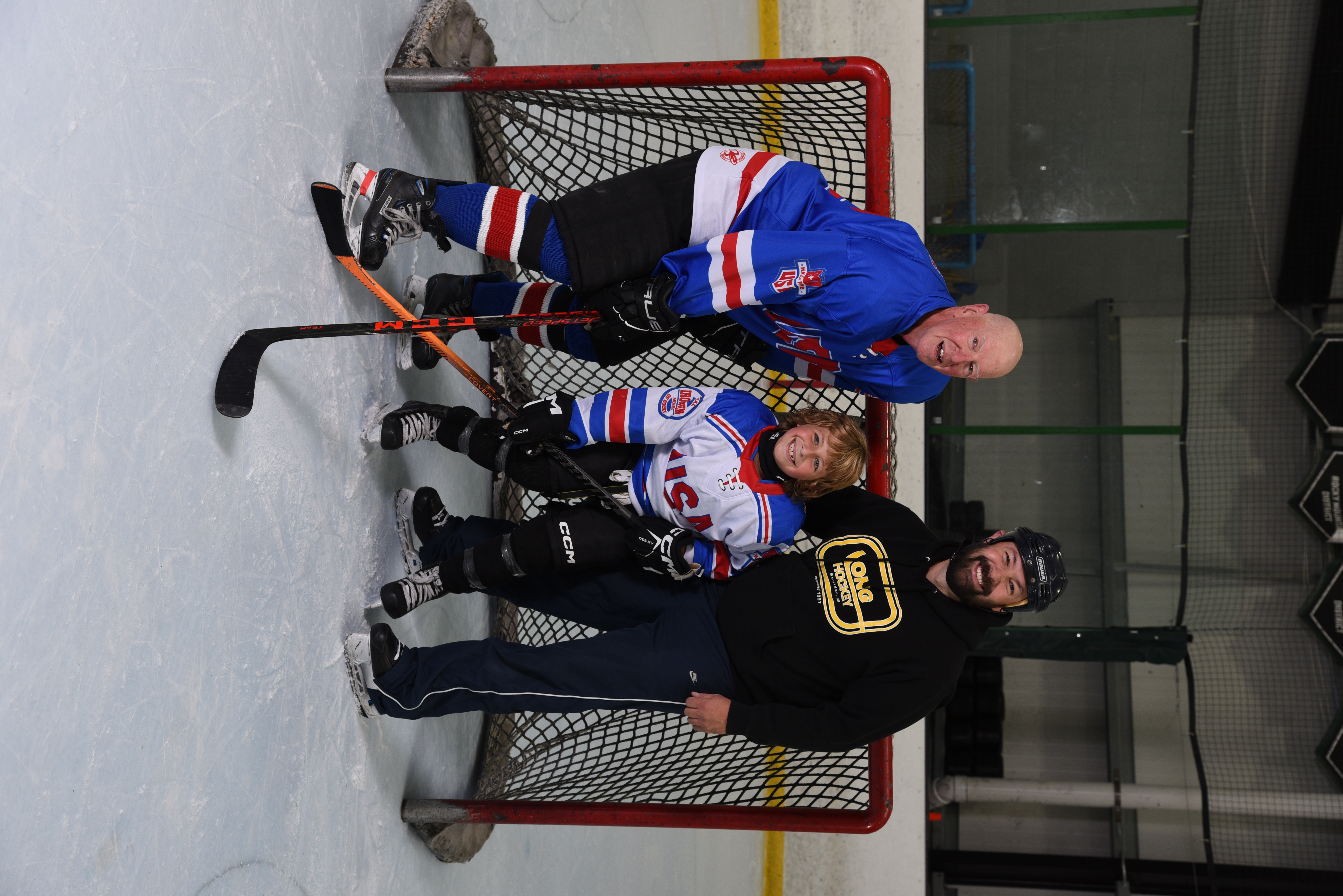 Three generations connected through hockey during the Hall of Fame weekend