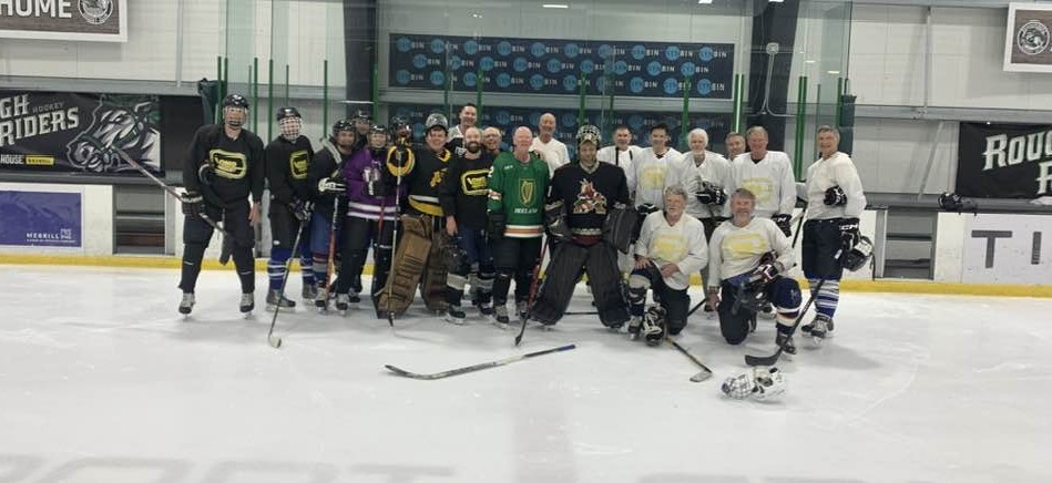 80+ Hall of Fame fundraiser skate