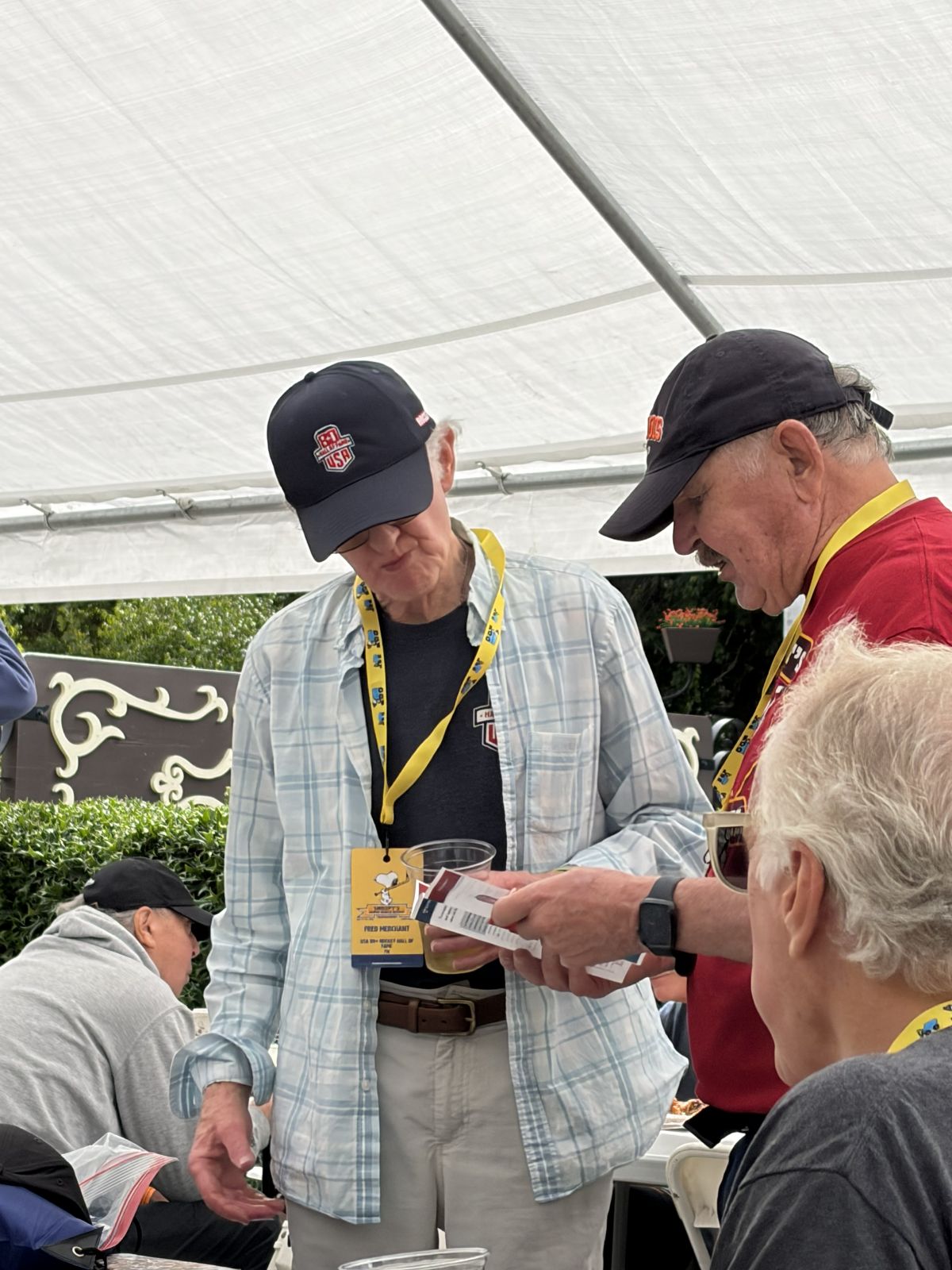 USA 80+ HOF at Snoopy's Senior World Hockey Tournament