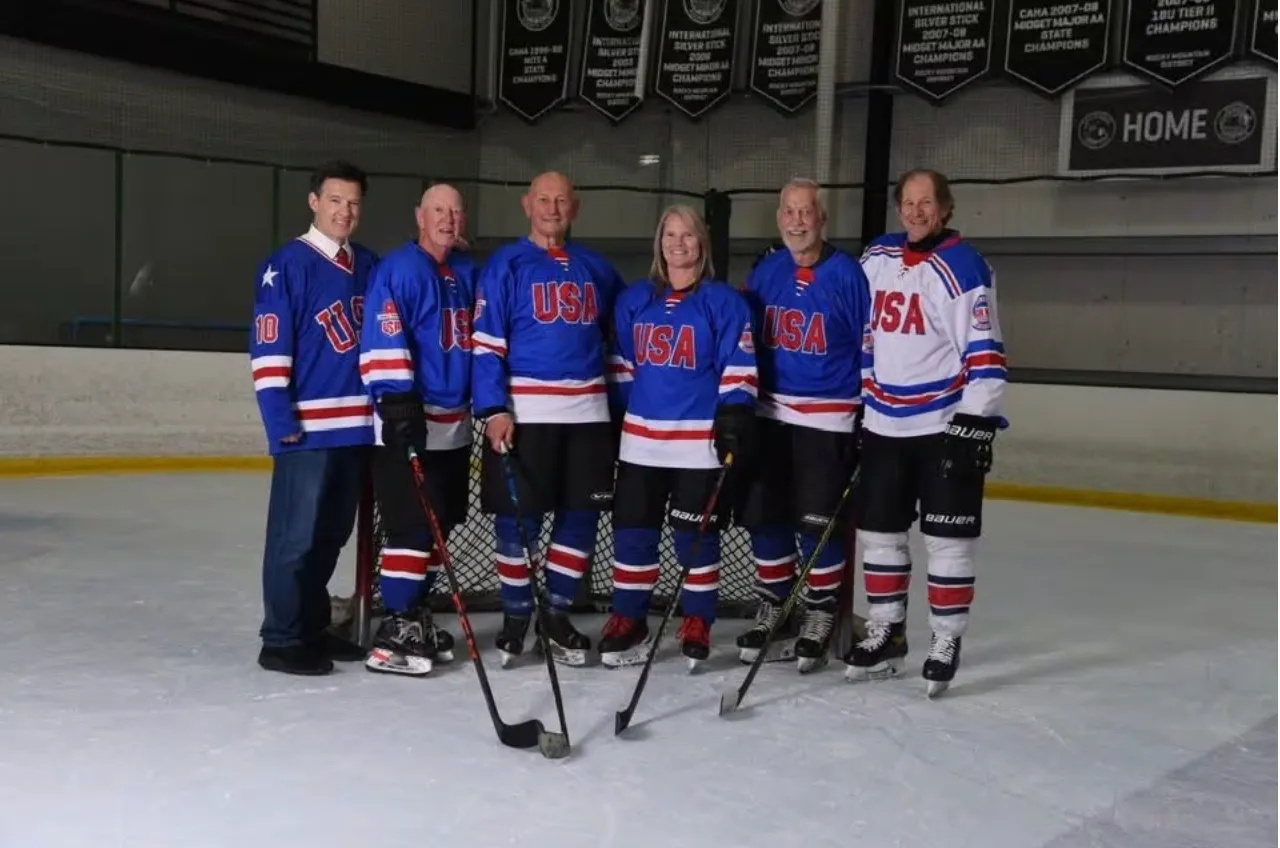 Board members at the Legends Game
