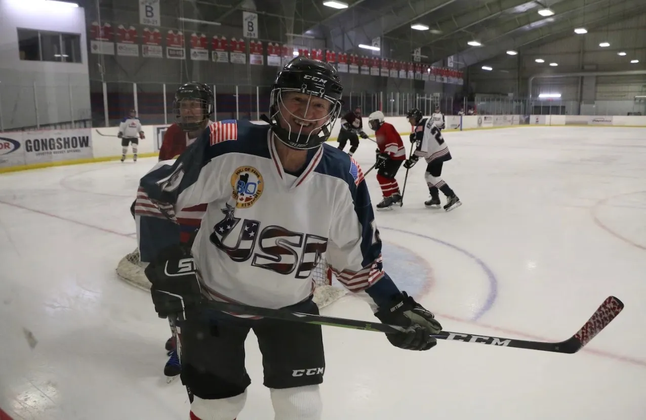 Fred Merchant playing for Team USA